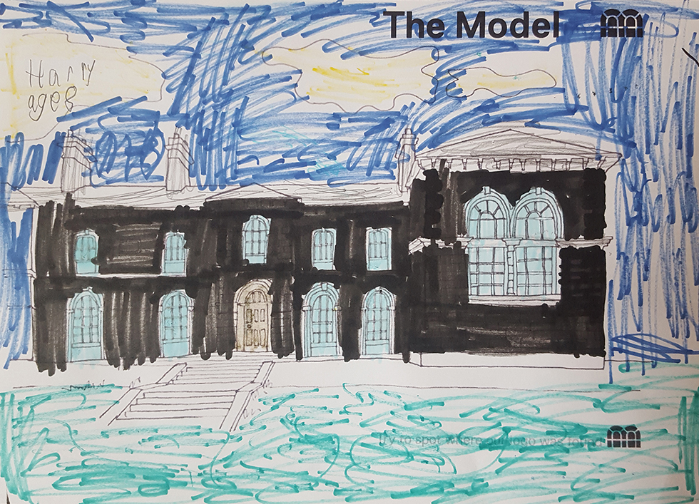 Colour The Model, Harry, Age 8.