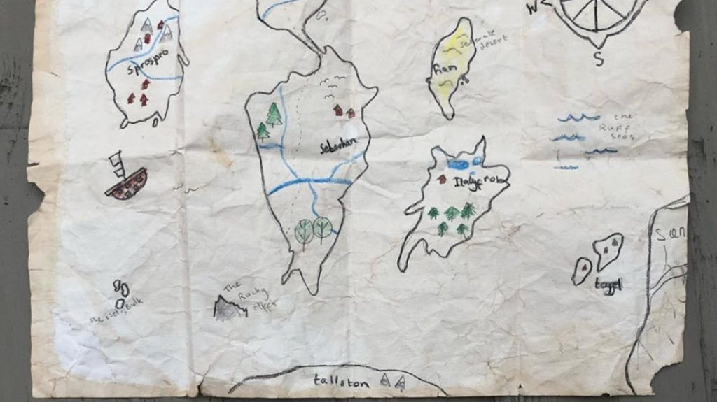 Make Your Own Pirate Map, Millie, Age 10.