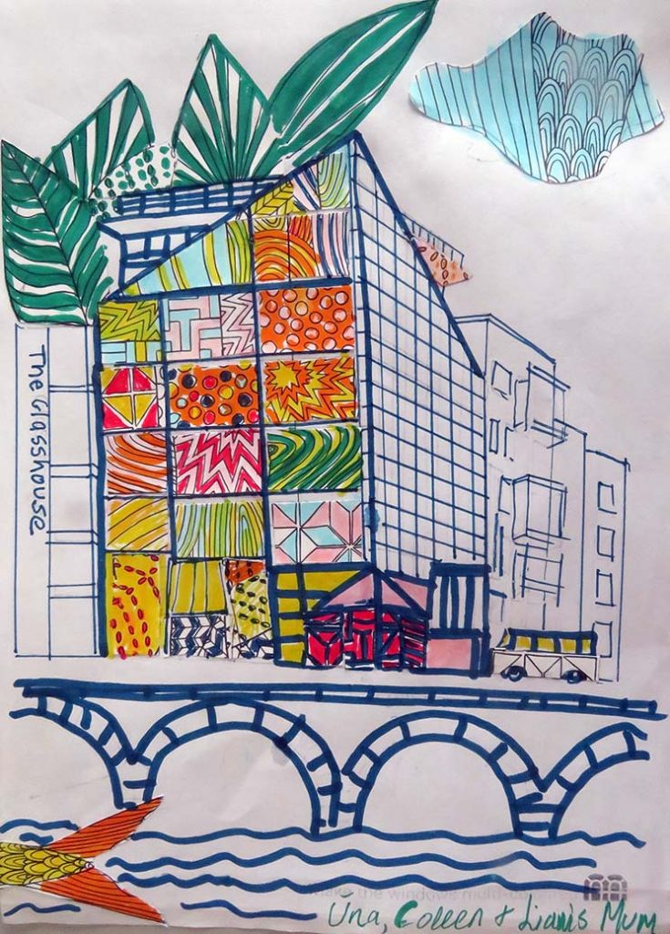 Colour The Glasshouse - Úna, Coleen & Liams Mum