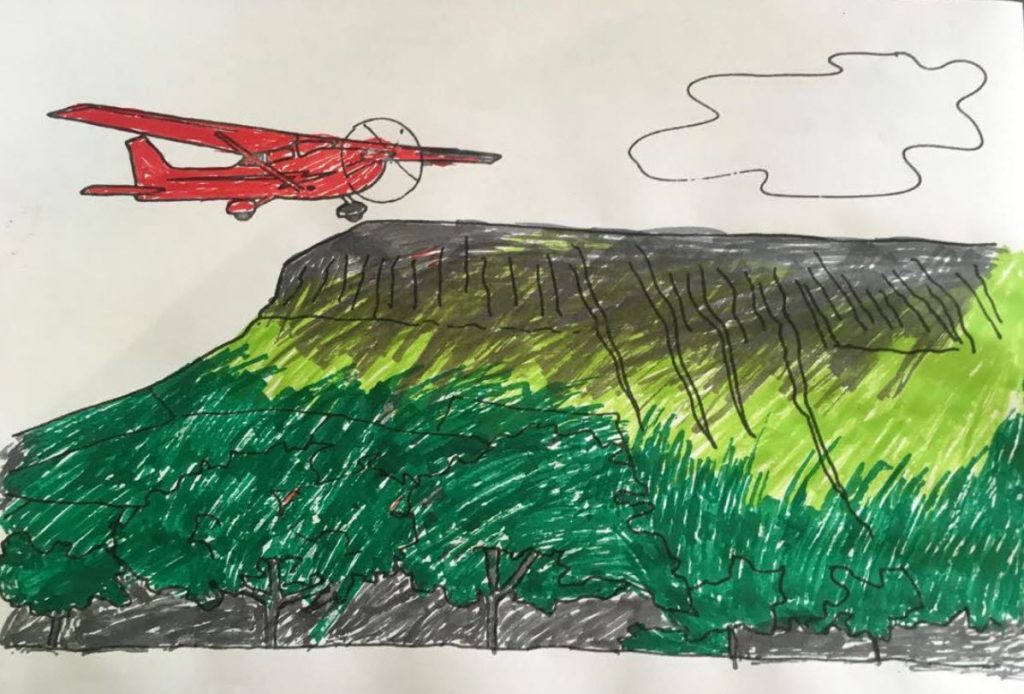 Colour The Mountain, Maire, Age 8.