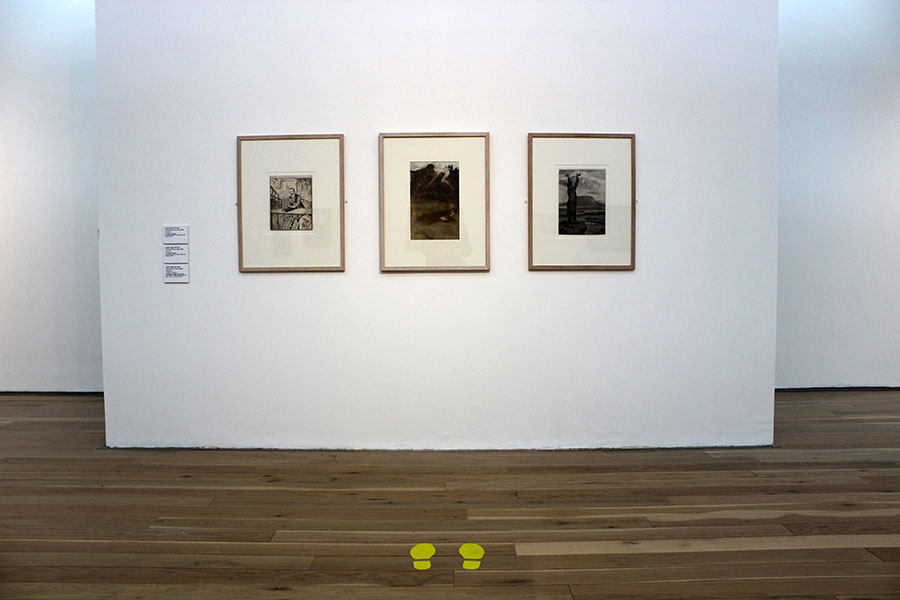 Jack B. Yeats, 'A Thought of Sligo' exhibition photography.