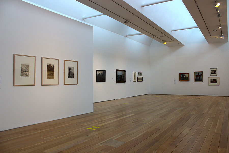 Jack B. Yeats, 'A Thought of Sligo' exhibition photography.