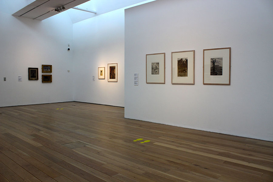 Jack B. Yeats, 'A Thought of Sligo' exhibition photography.