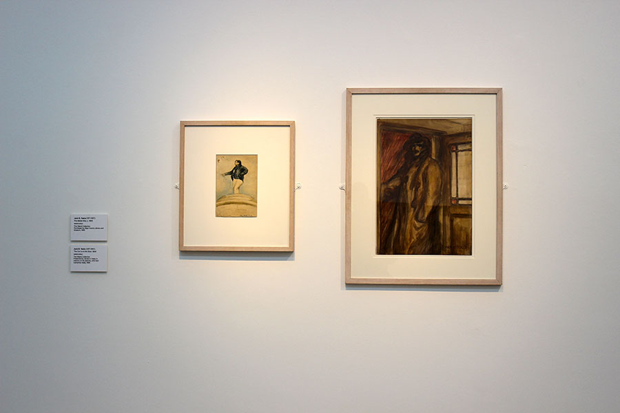 Jack B. Yeats, 'A Thought of Sligo' exhibition photography.