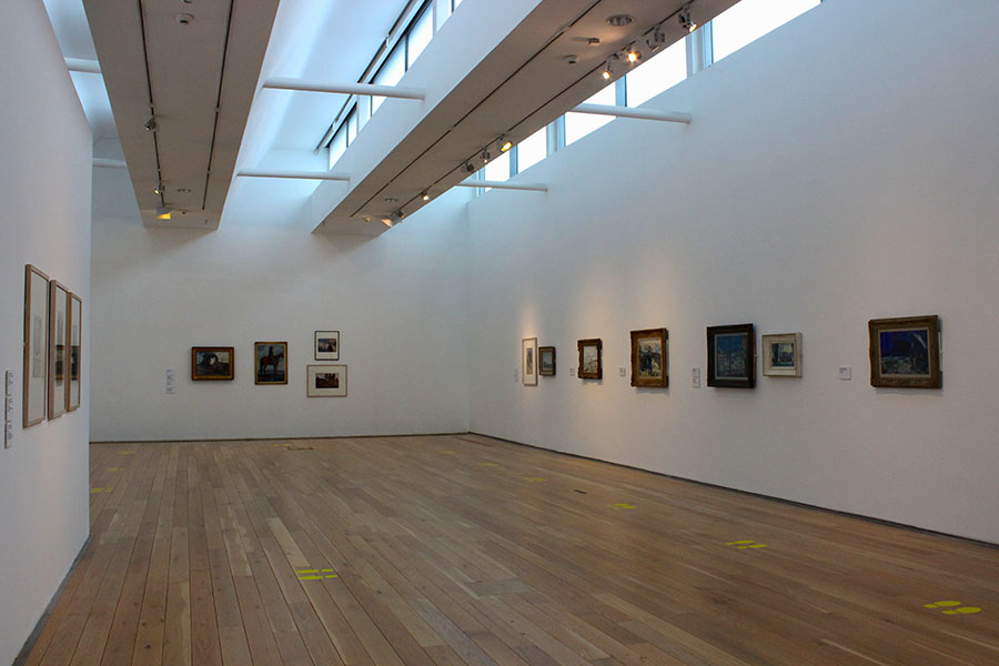 Jack B. Yeats, 'A Thought of Sligo' exhibition photography.