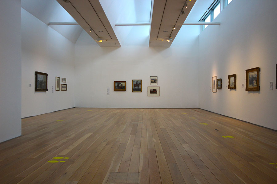 Jack B. Yeats, 'A Thought of Sligo' exhibition photography.
