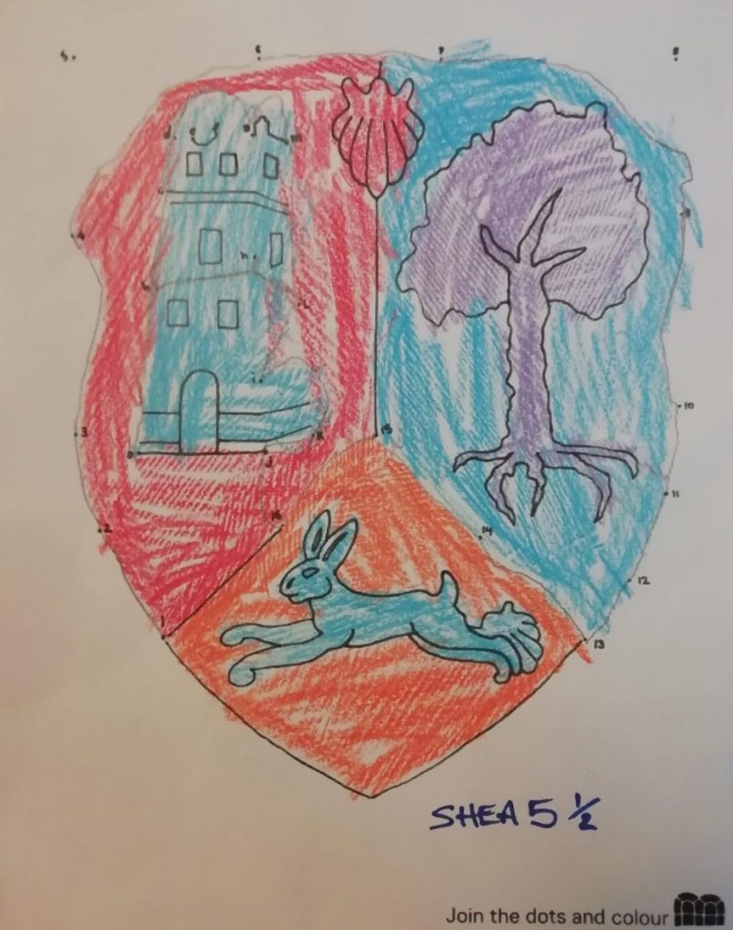 Colour The Tree, Shea, Age 5 and a half