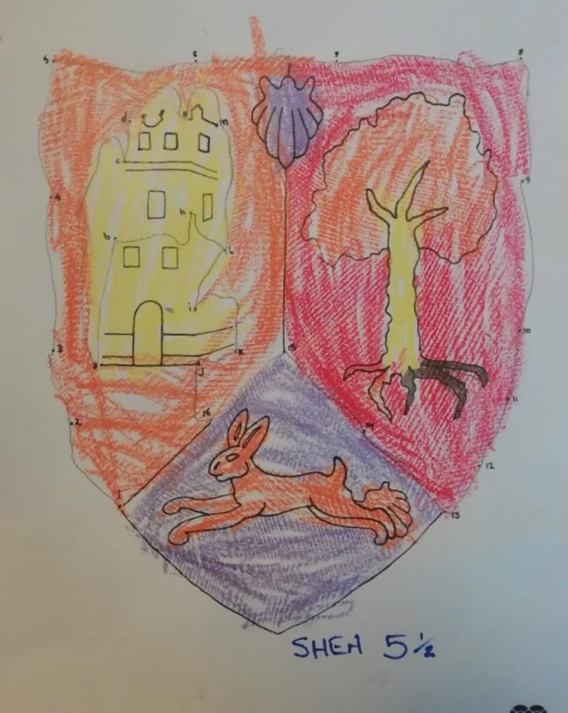 Colour The Tree, Shea, Age 5 and a half